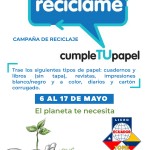afiche campaña reciclaje